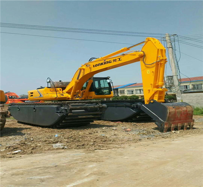 濮陽(yáng)范縣廣東水陸挖掘機(jī)出租-制作精良