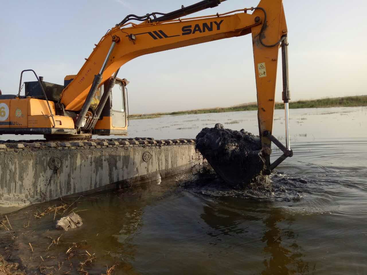 杭州山東水陸挖掘機出租注意事項