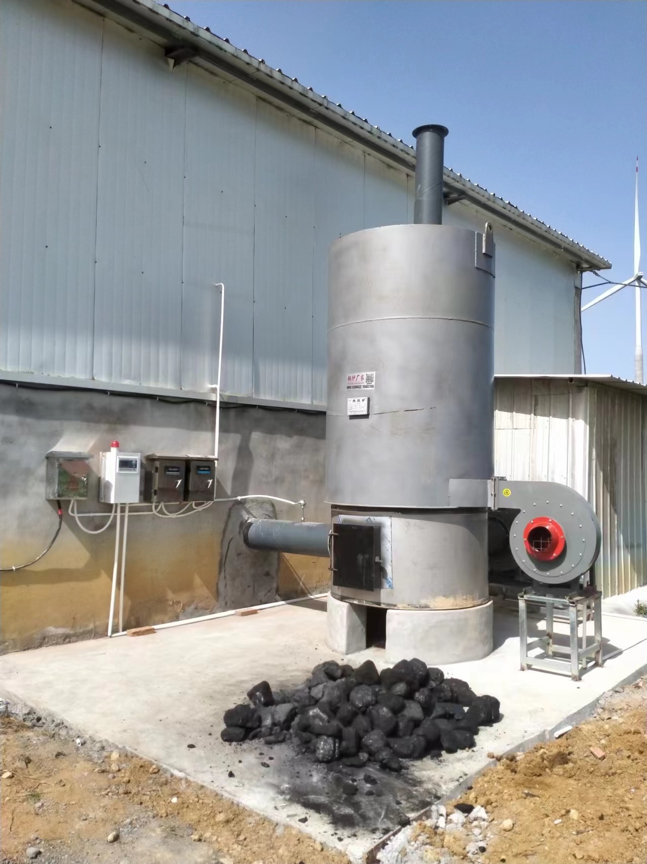 熱風(fēng)鍋爐,臥式熱風(fēng)爐滿足客戶所需