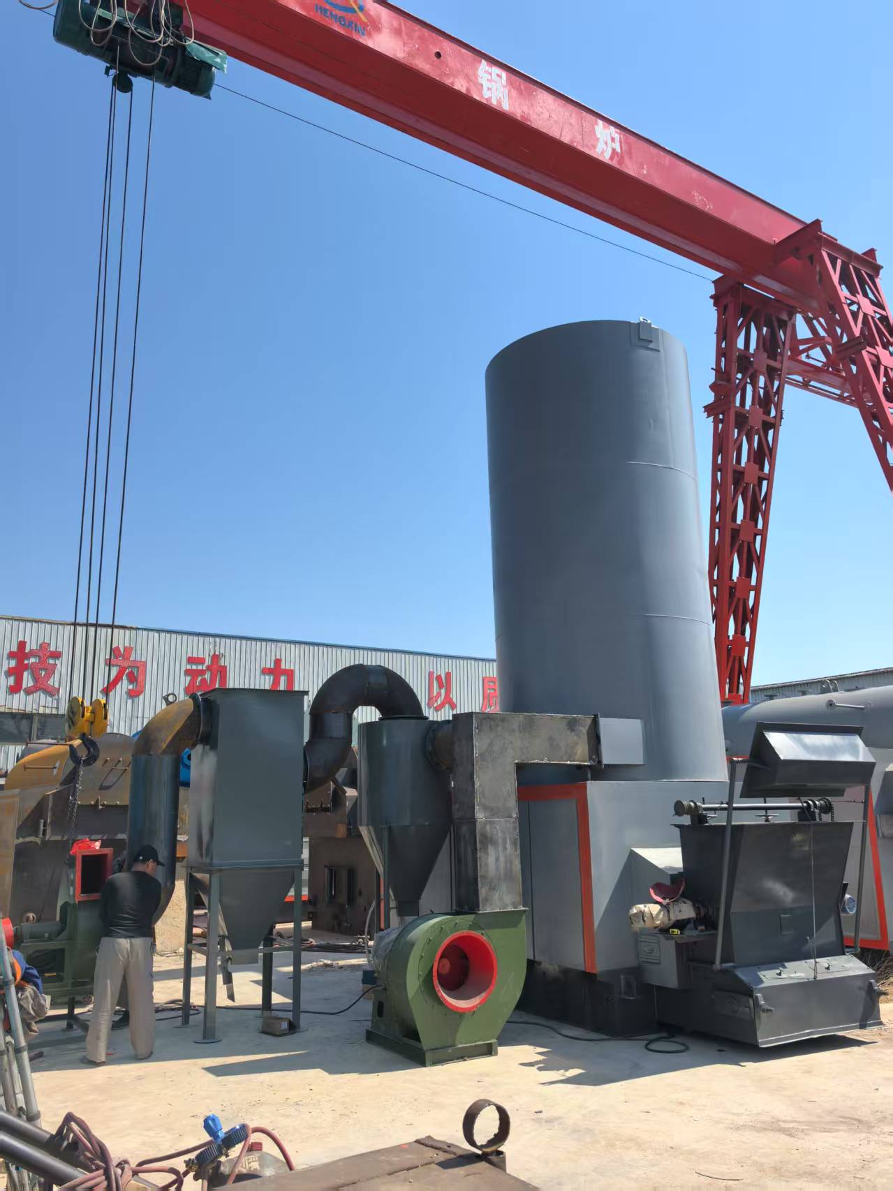 熱風(fēng)鍋爐,臥式熱風(fēng)爐滿足客戶所需