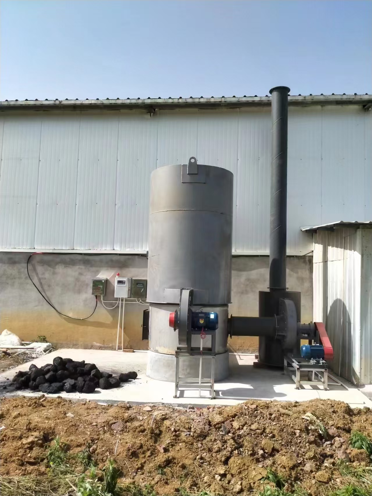 八公山熱風(fēng)鍋爐燃煤熱風(fēng)爐性價(jià)比高