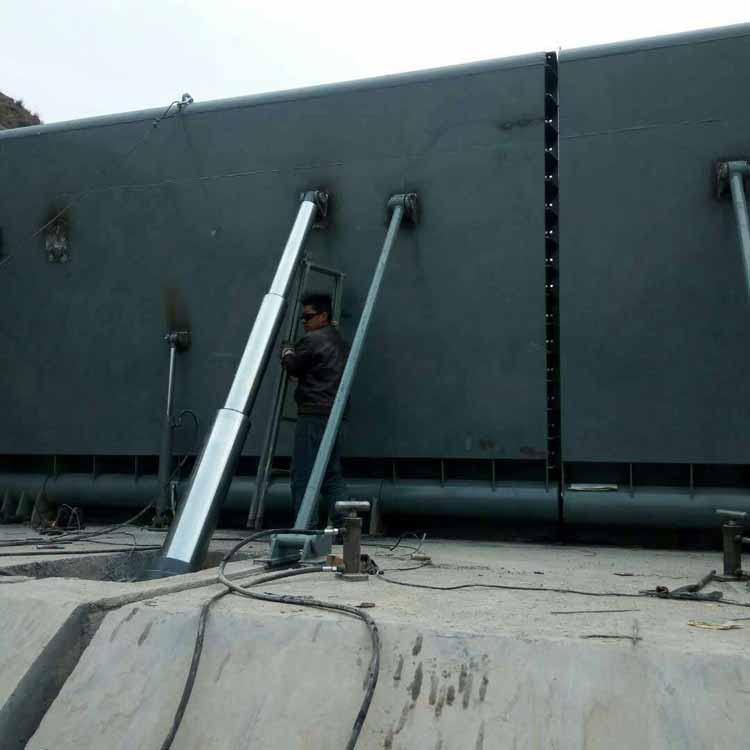 端州鋼壩河道擋水壩適用范圍廣