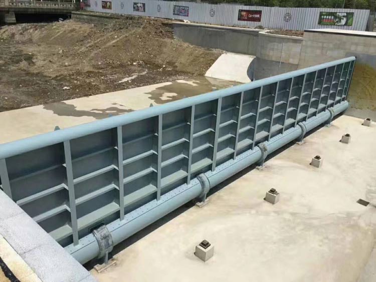 道孚鋼壩工程閘門通過檢測(cè)