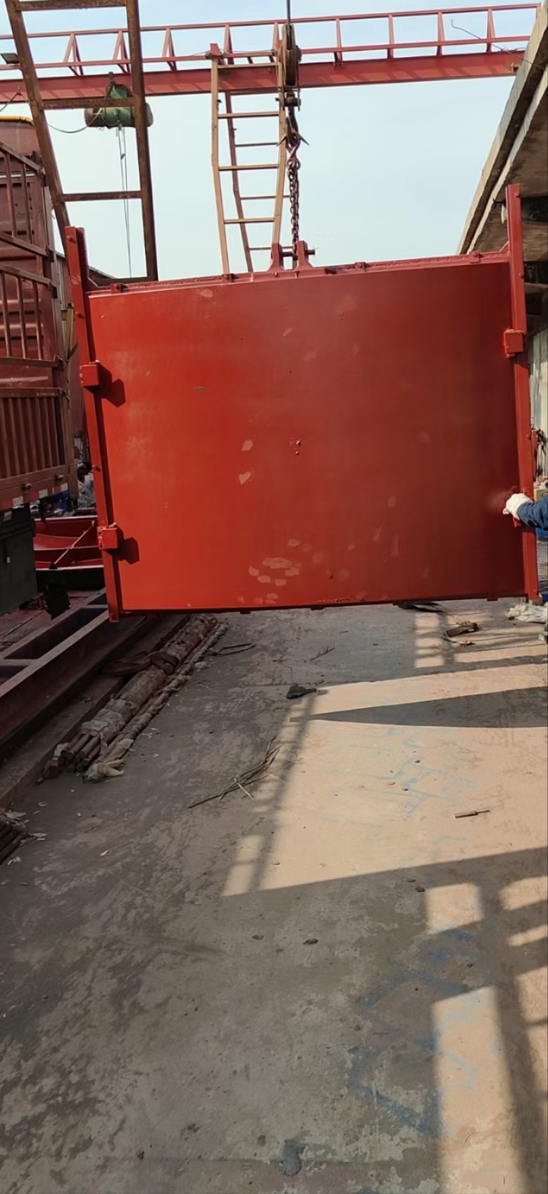 咸豐鑄鐵閘門插板閘門支持定制