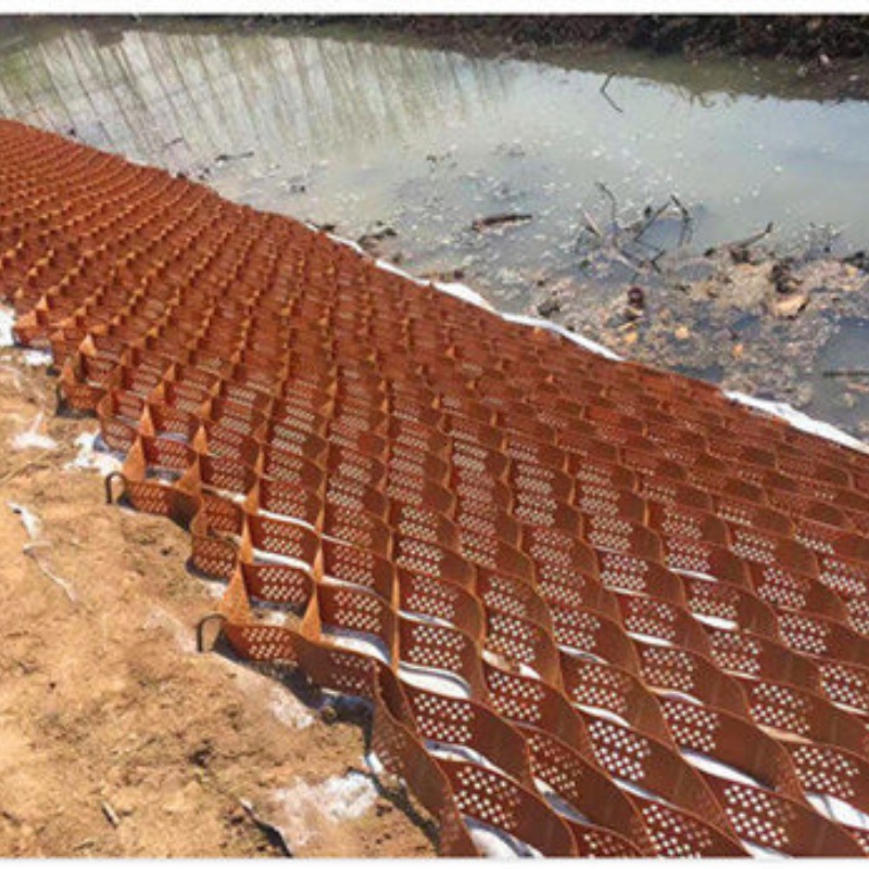 留壩土工格室納米合金蜂巢格室用品質(zhì)說話