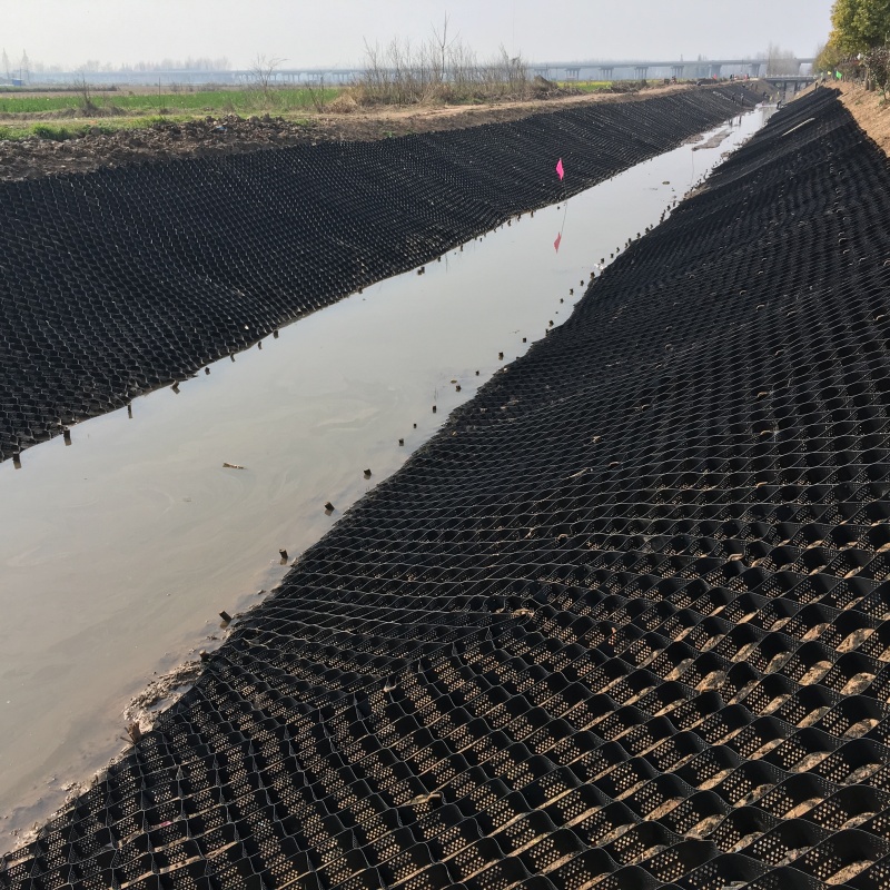 土工格室六邊形蜂巢土工格室質(zhì)量無憂