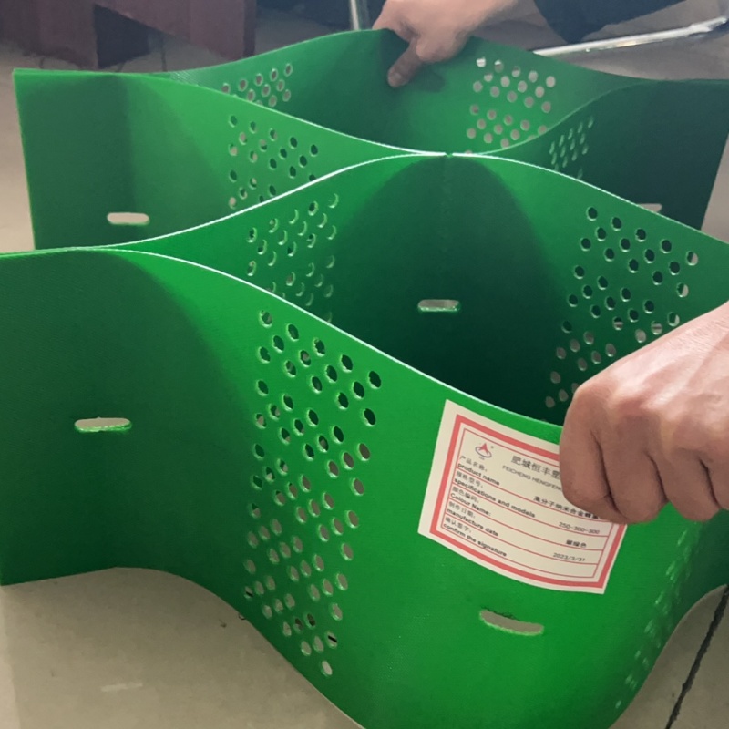 土工格室六邊形蜂巢土工格室層層質(zhì)檢