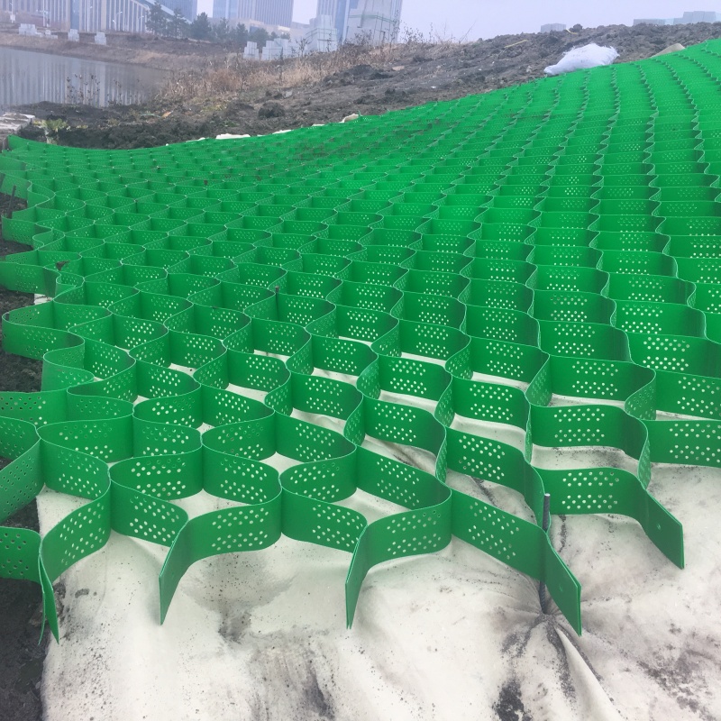 土工格室六邊形蜂巢土工格室質(zhì)量無憂