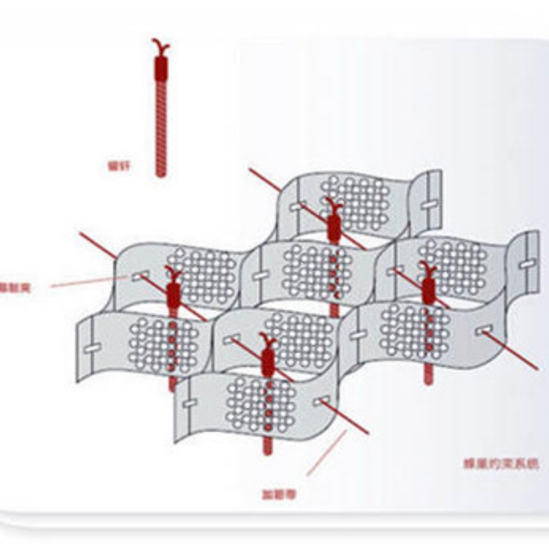 項城蜂巢格室六邊形蜂巢土工格室廠家定制