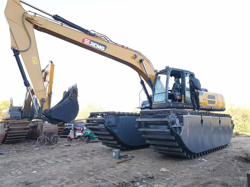 石渠水陸挖掘機出租水陸挖機出租高品質(zhì)