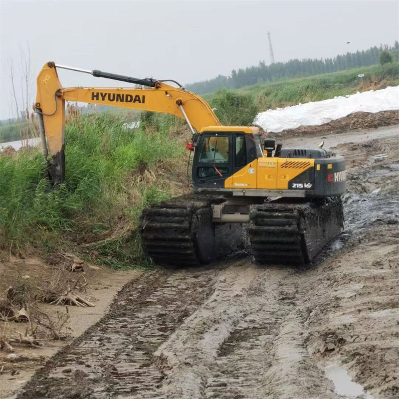 水陸挖掘機出租-租賃大小船挖售后保障