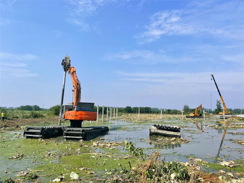 彰武水陸挖掘機(jī)出租出租水上挖掘機(jī)正規(guī)