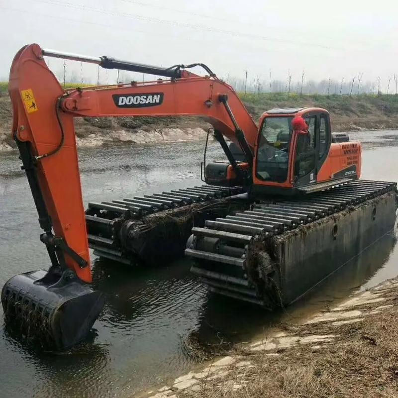 樅陽水陸挖掘機出租_水上挖機租賃實力雄厚