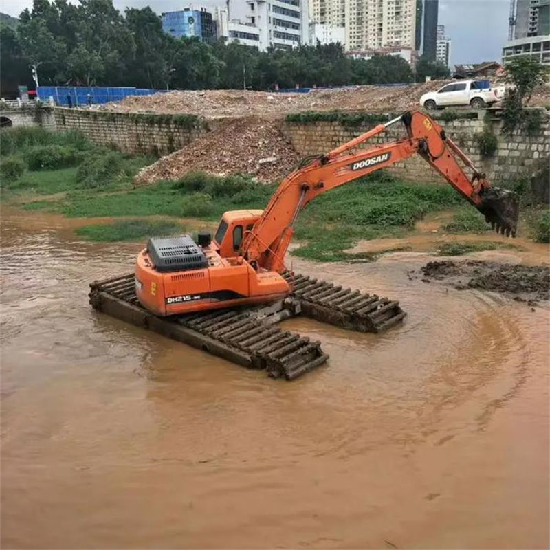 炎陵水陸挖掘機(jī)出租租賃大小船挖誠(chéng)實(shí)守信