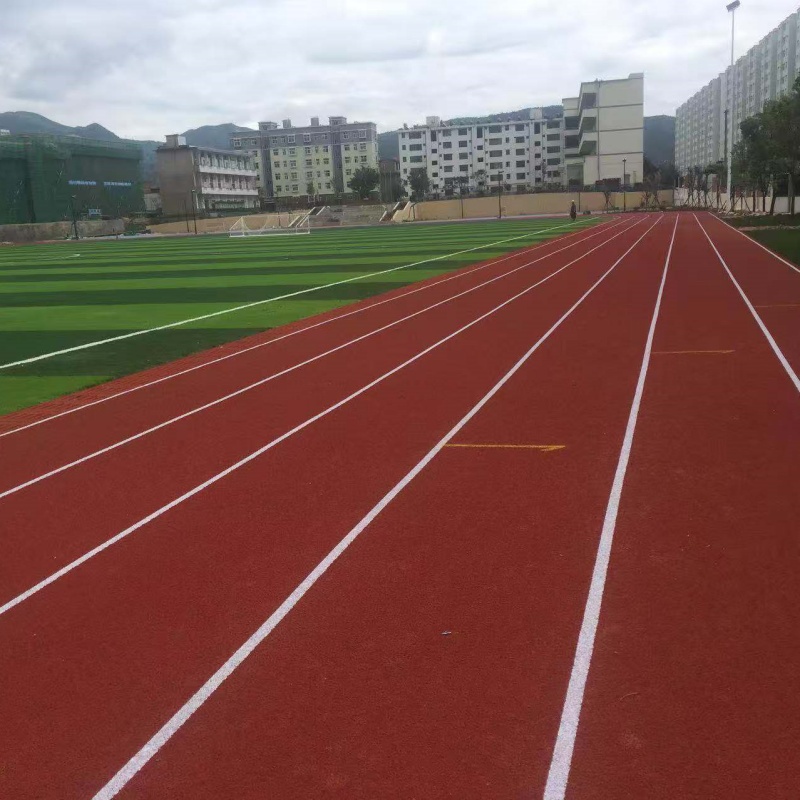 甘谷跑道半預(yù)制型跑道源頭廠家供應(yīng)