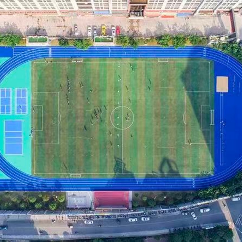 黃梅跑道混合型塑膠跑道施工全新升級(jí)品質(zhì)保障