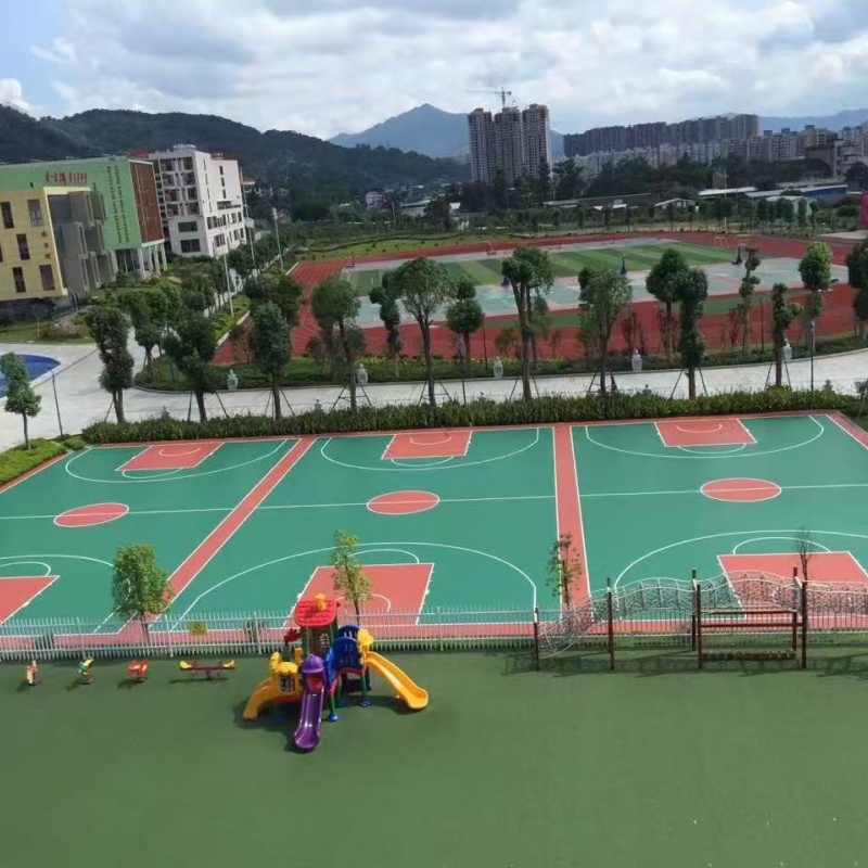 云南省玉溪市澄江縣籃球場施工全國施工