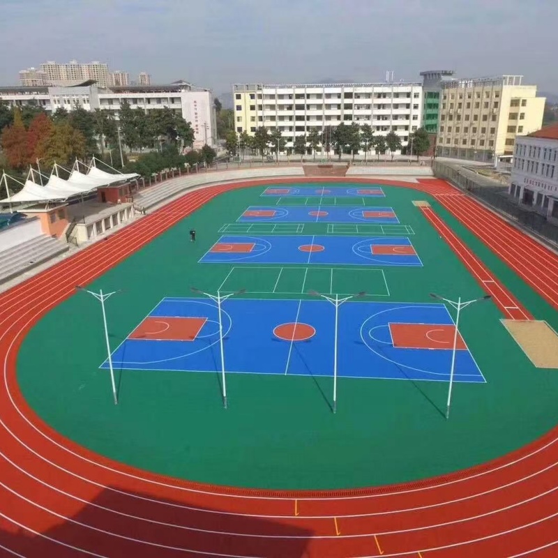 四川省瀘州市江陽區(qū)硅 pu 球場防滑防水