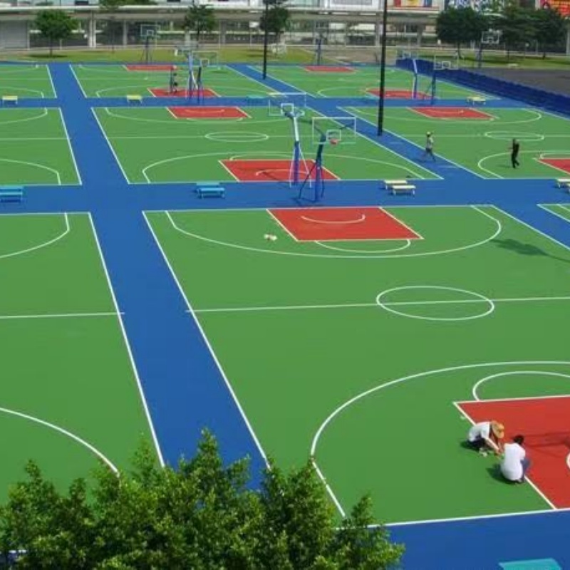 浙江省臺州市黃巖區(qū)體育場地面廠家緩沖減震