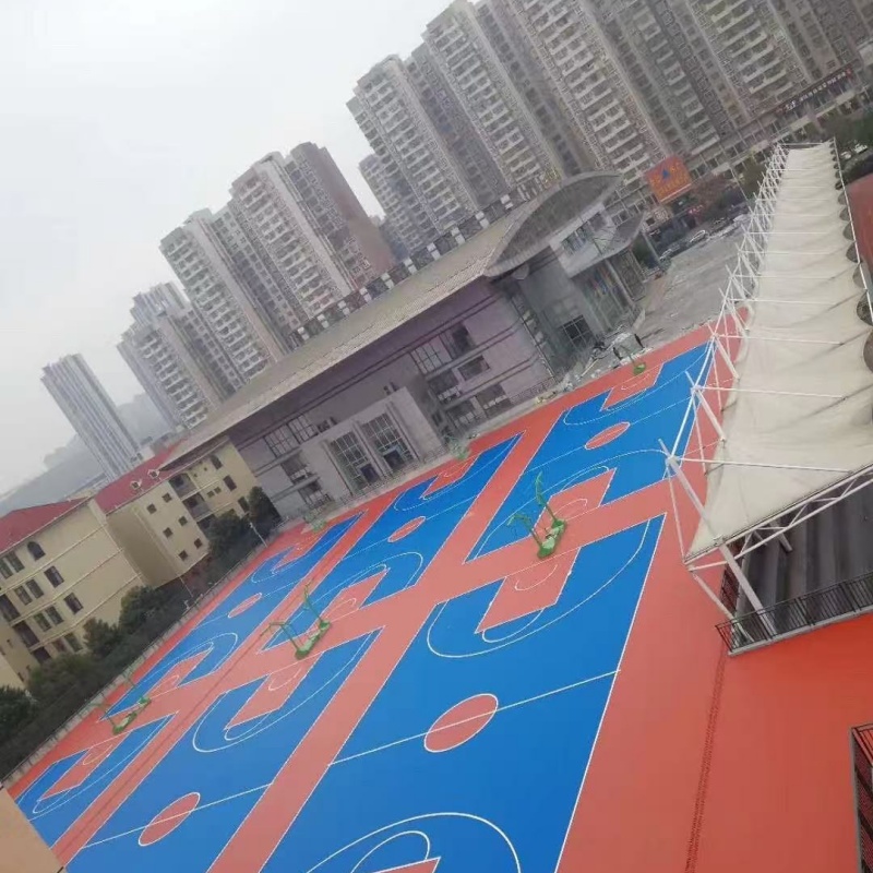 湖南省張家界市慈利縣匹克球場建設(shè)回彈性強