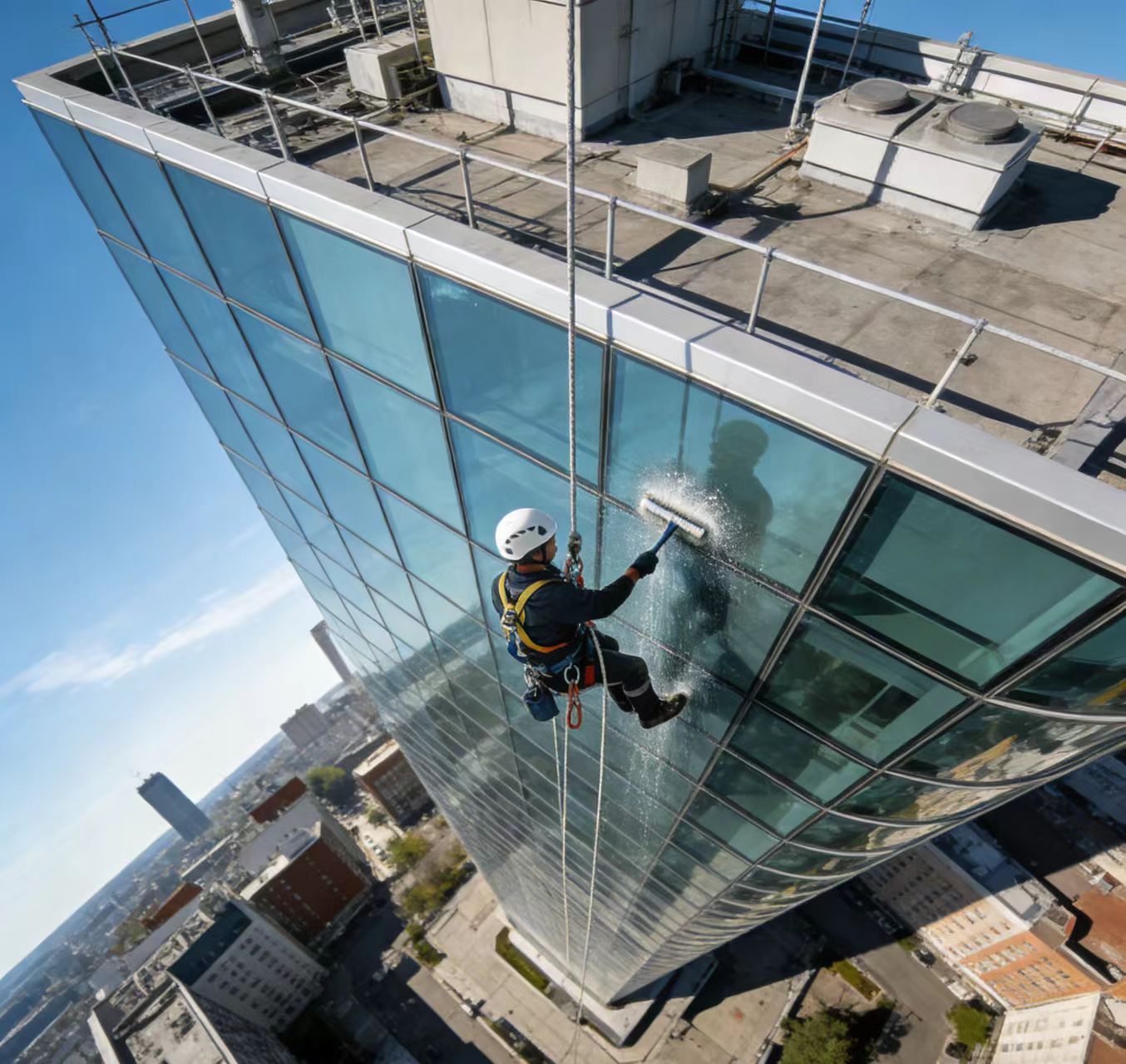婺城蜘蛛人高空作業(yè)高空清洗實(shí)力商家