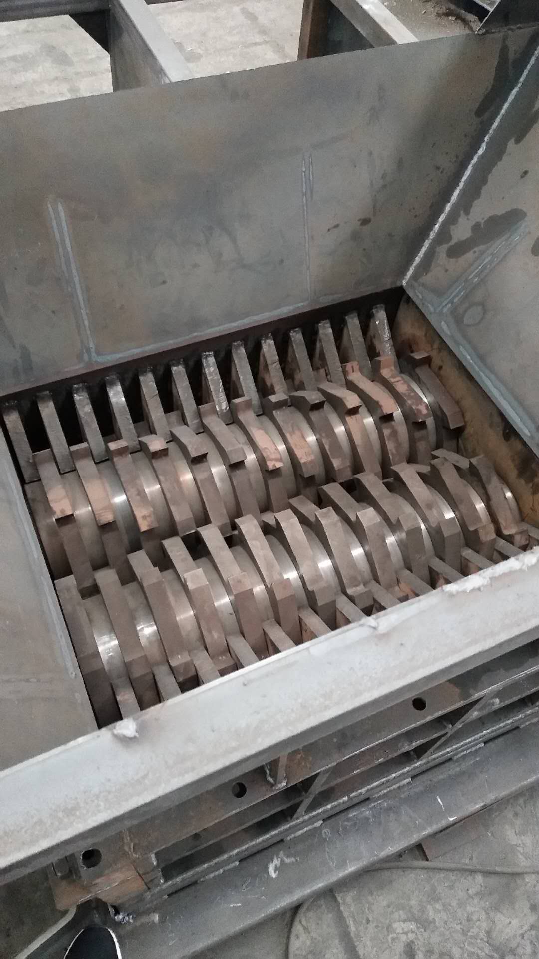 鄱陽撕碎機雙軸撕碎機工藝成熟