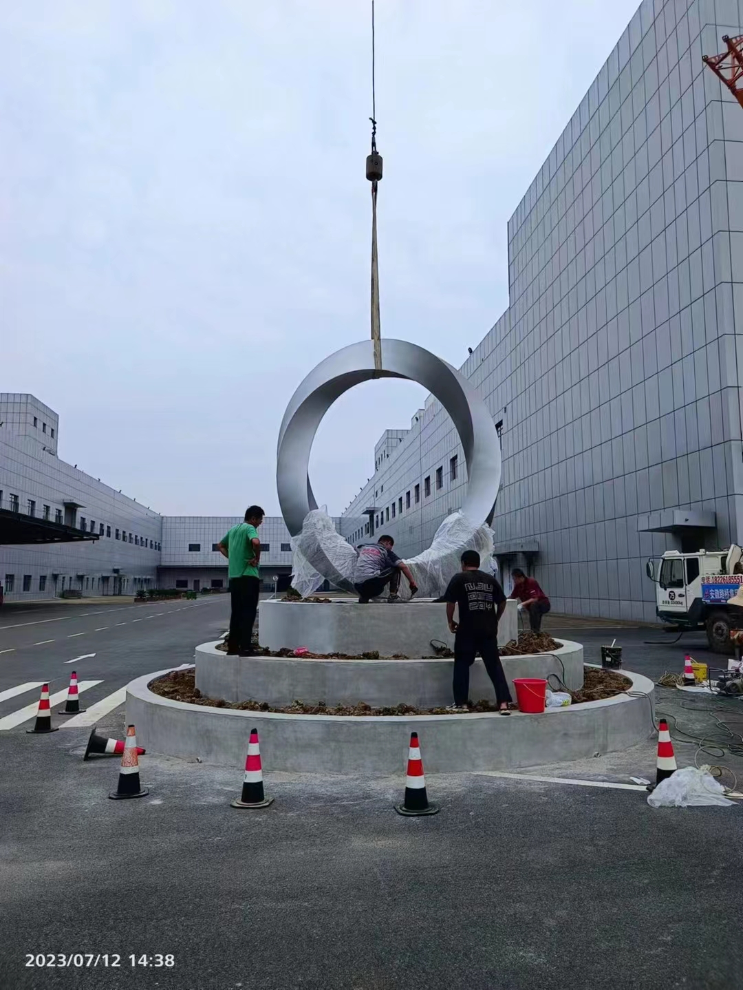 垃圾分類景觀小品雕塑信賴