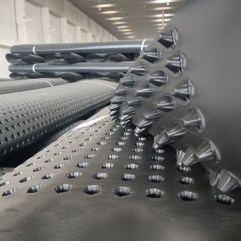 北關(guān)排水板50mm厚疏水板現(xiàn)貨實拍