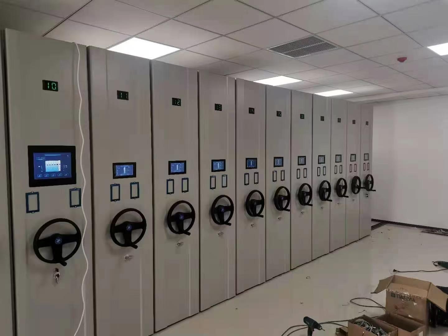 公安密集架 密集柜自動(dòng)選層智能密集架歡迎來廠考察
